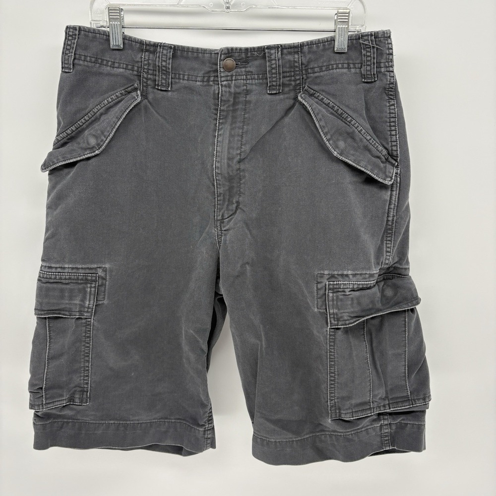 Vintage Mossimo Canvas Cargo Supply Baggy Utility Shorts Workwear Y2K Men 32